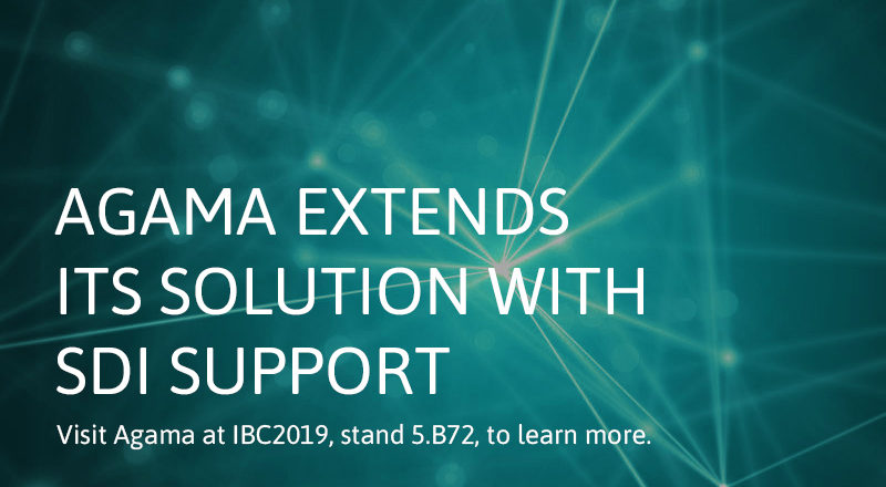 Agama extends its assurance and analytics solution with SDI support_2019