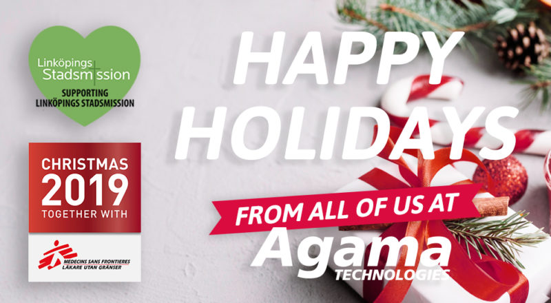 Warmest season's greetings from the whole Agama team!