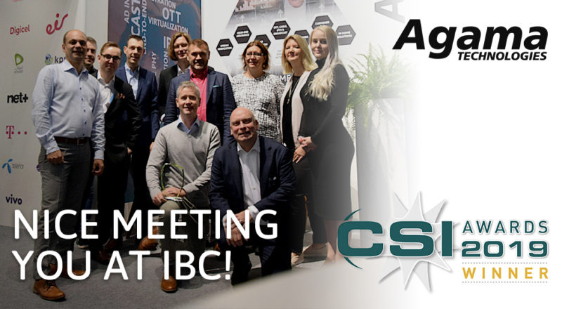 Agama Technologies at IBC2019
